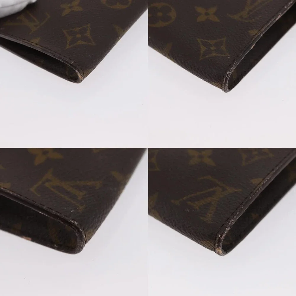 Louis Vuitton Monogram Bucket GM Accessory Pouch Brown